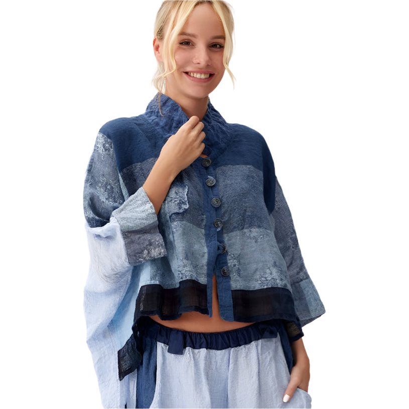 Mara Gibbucci Shirt, Blues S/M & M/L