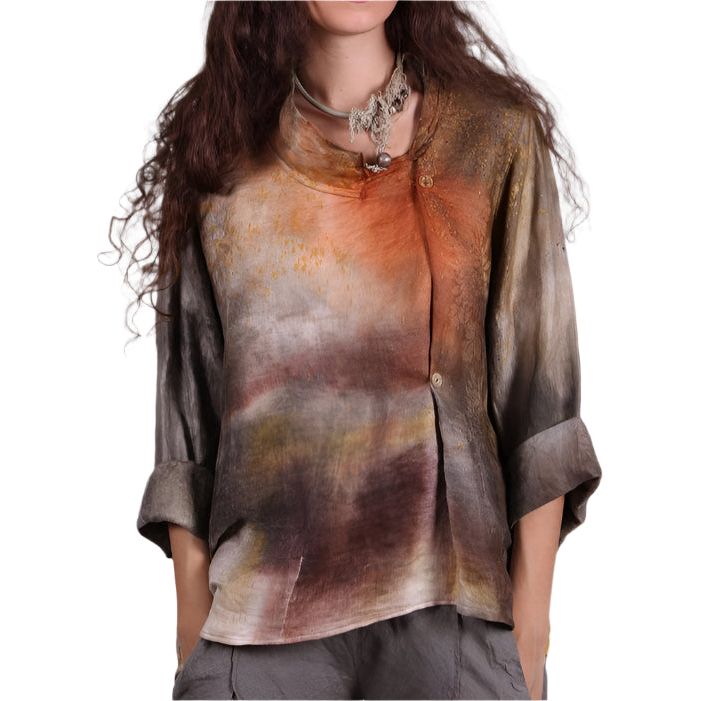 Tatiana Palnitska Top, Golden Raindrops M/L