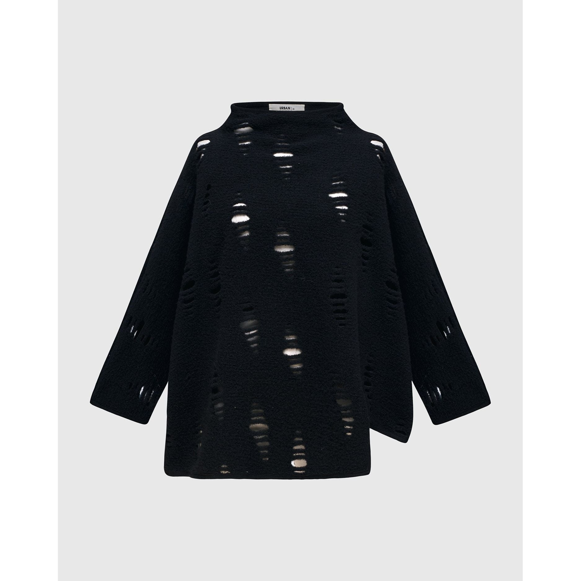 Alembika Pullover, Urban Spellbound, Rifts. Black L