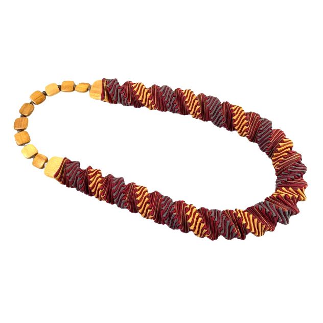 Ellen Sue Gordon Necklace, Wild Current Mushroom