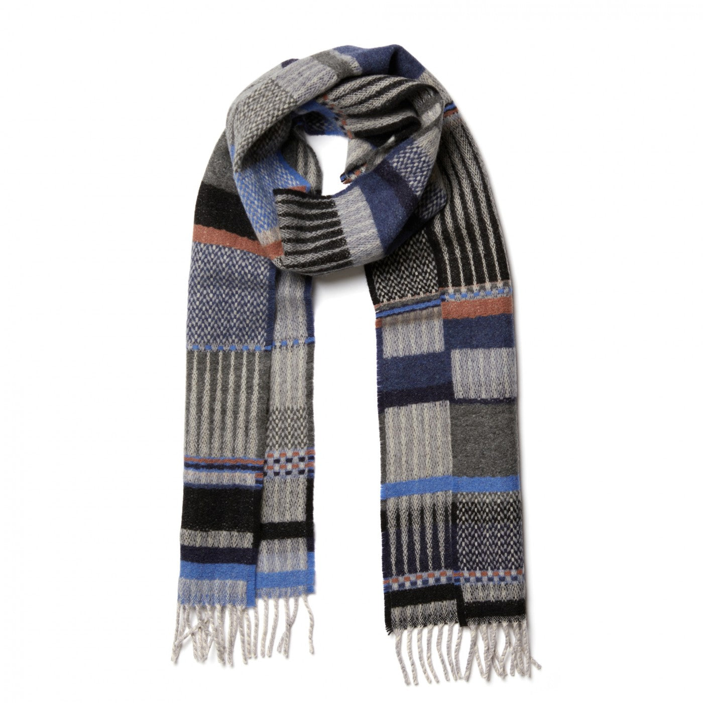 Wallace Sewell Scarf, Maela, Ash