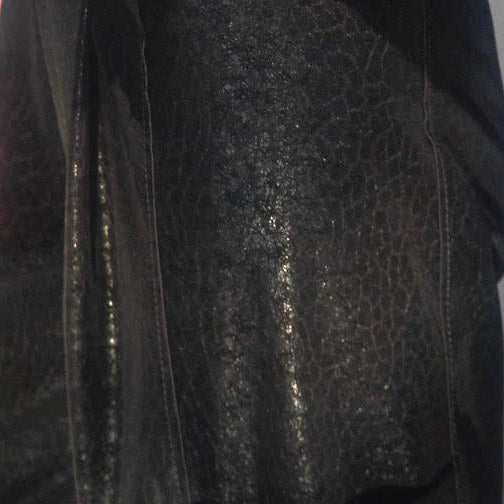 Pier Antonio Gaspari Leather-like Pants, Cargo, Black S