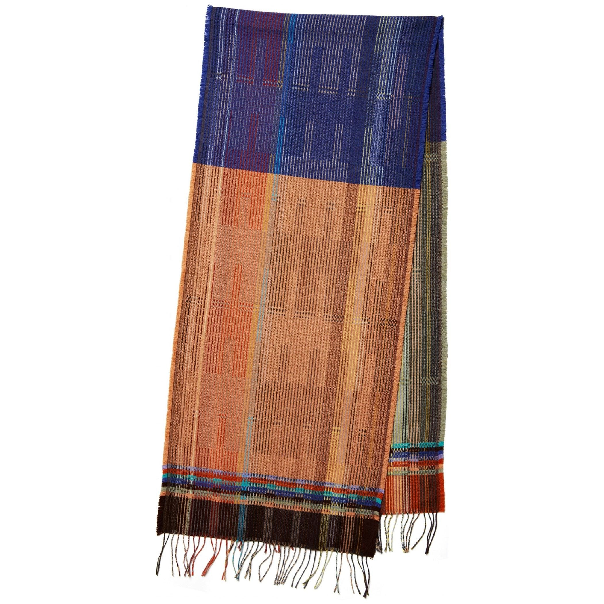 Wallace Sewell Scarf, Pymoor, Salmon