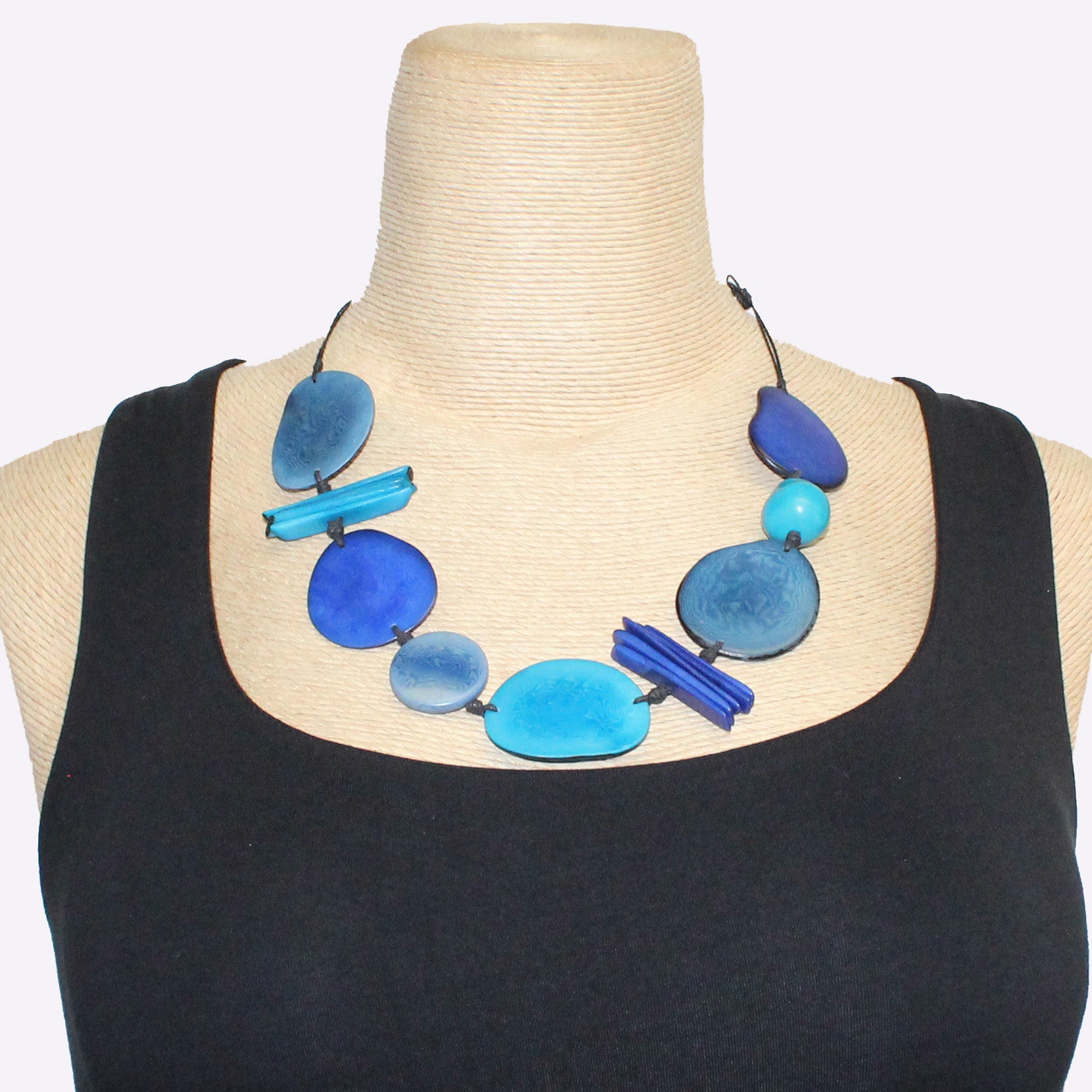Lula Castillo Necklace, Jupiter, Blues