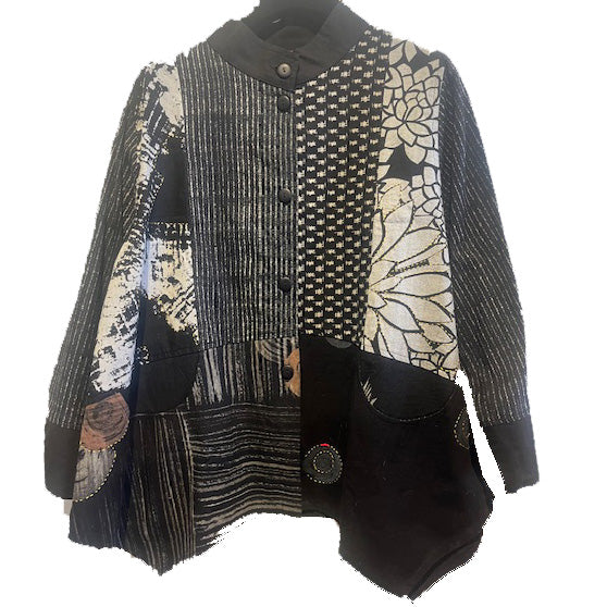Yaza Jacket, Kasur, Black/Gray, M