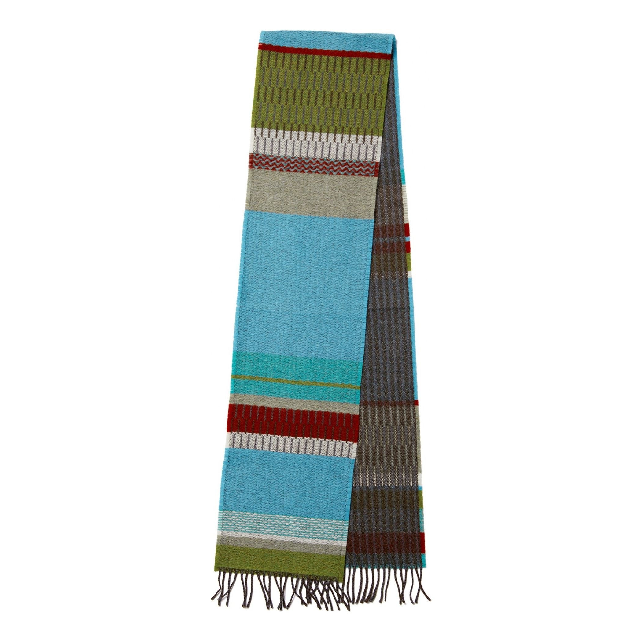 Wallace Sewell Scarf, Strathay, Verdigris