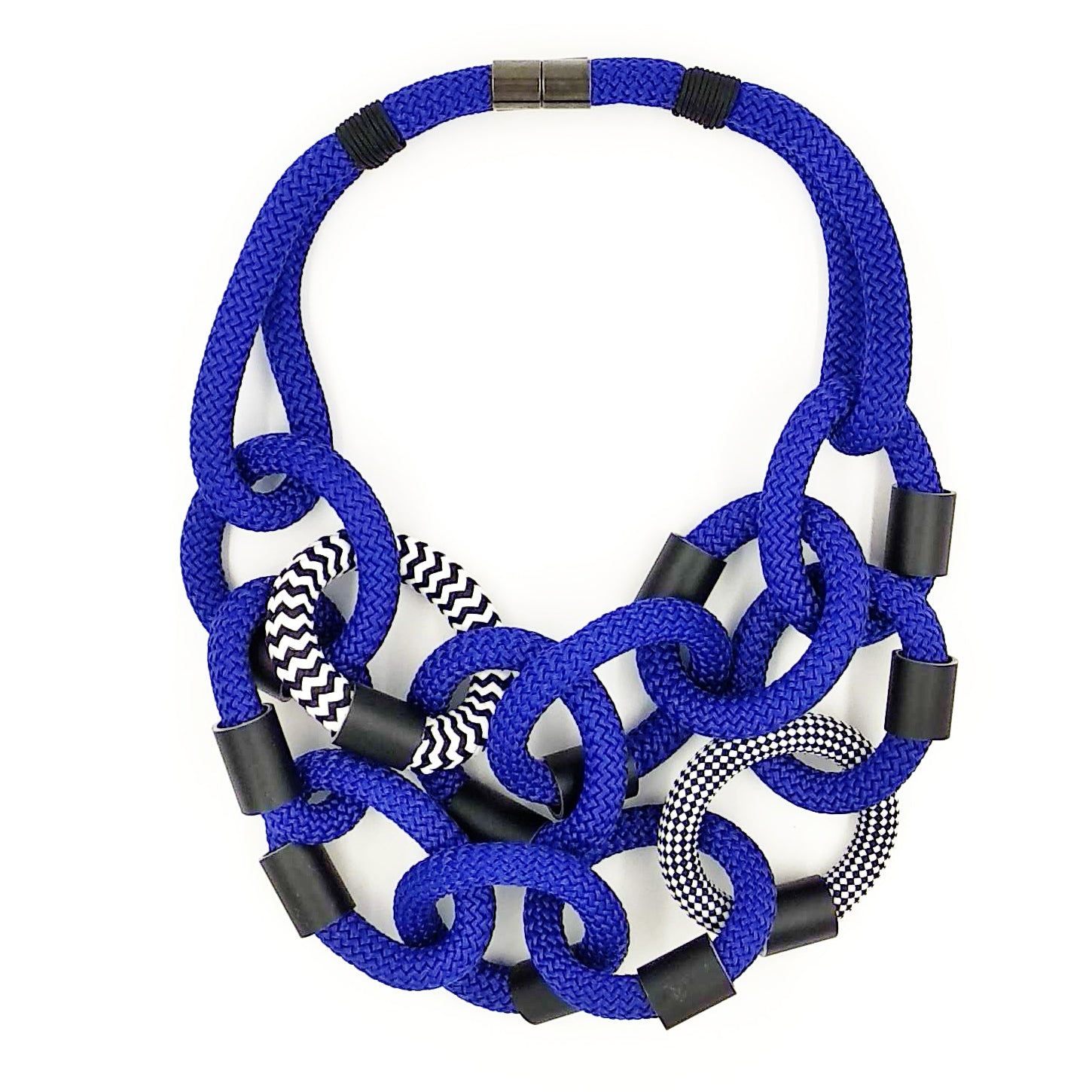 Christina Brampti Necklace, Blue/Black
