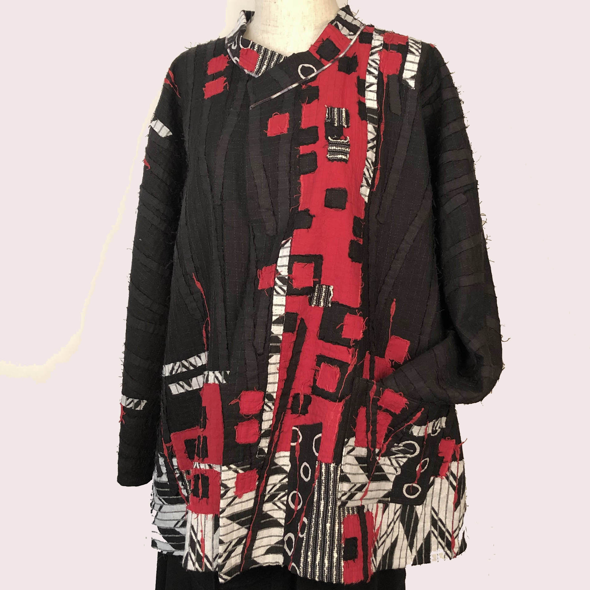 Diane Prekup Jacket, Serenade, Black/Red, L/XL