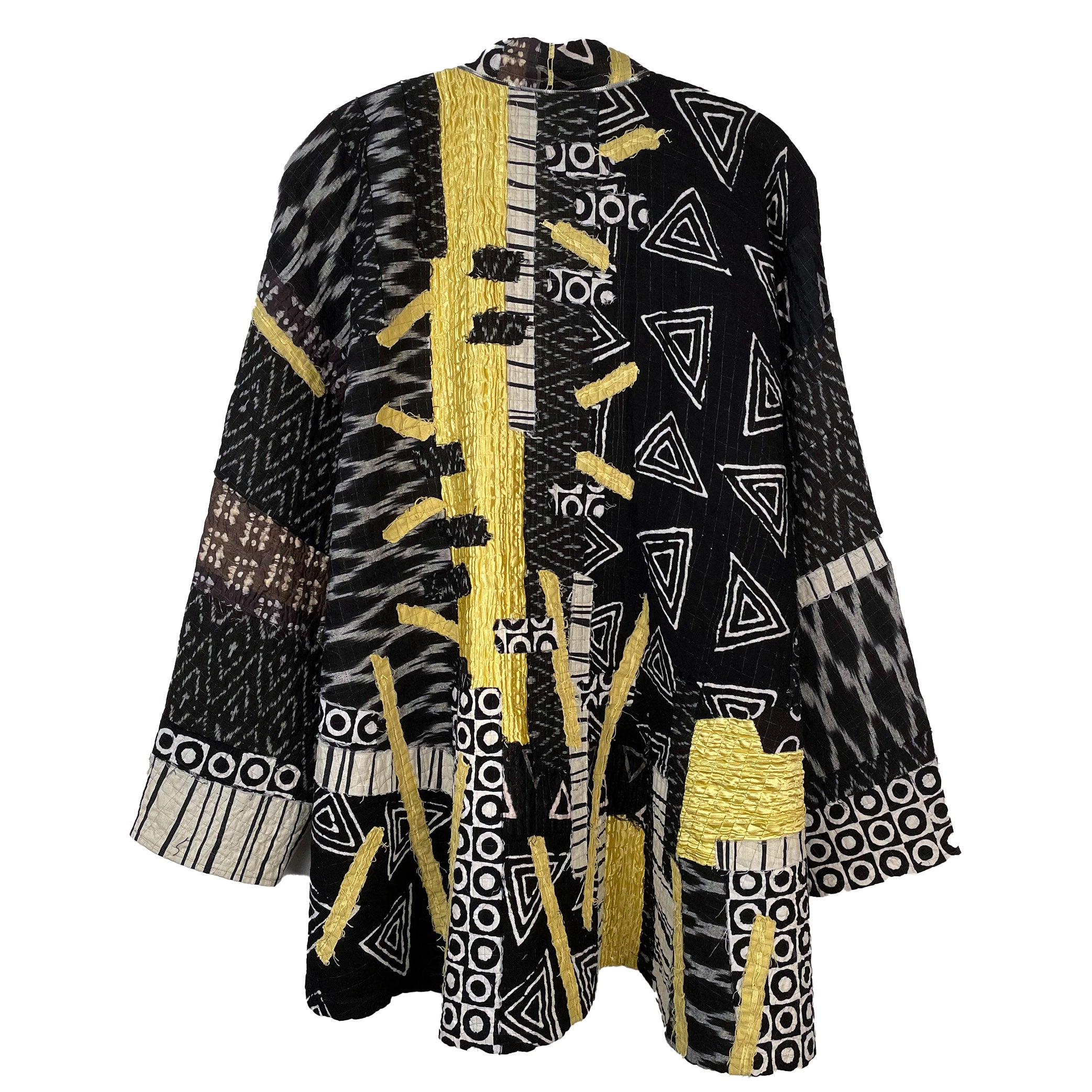 Diane Prekup Jacket, Serenade, Black & White/Yellow, L/XL