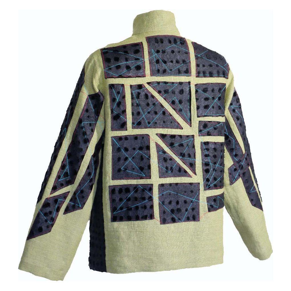 Joyce Wilkerson Jacket, Lime/Black, S