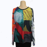 Andrea Geer Pullover, Raglan, Brights, S, #2