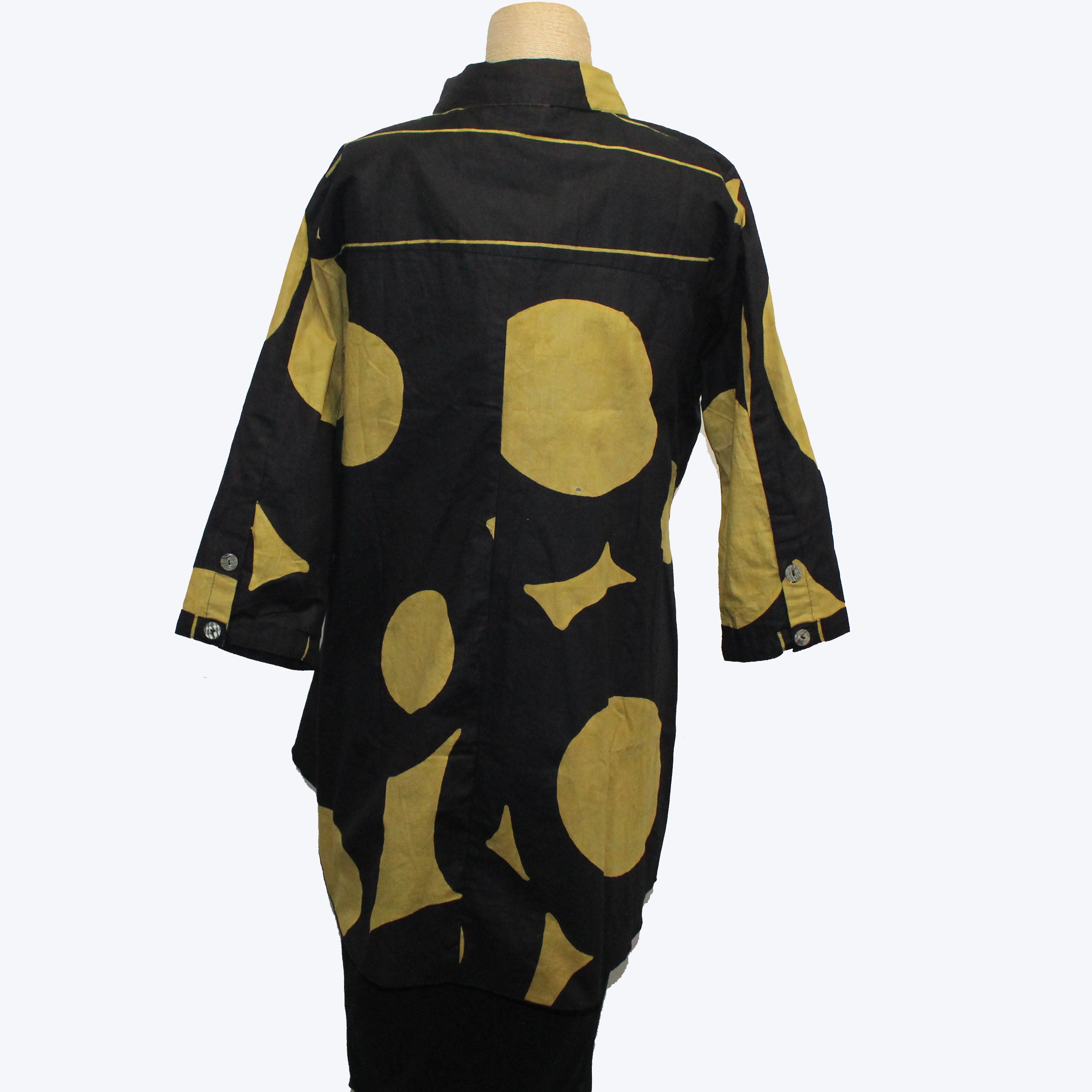 Adverb Shirt, Anywhere, Black/Mustard M