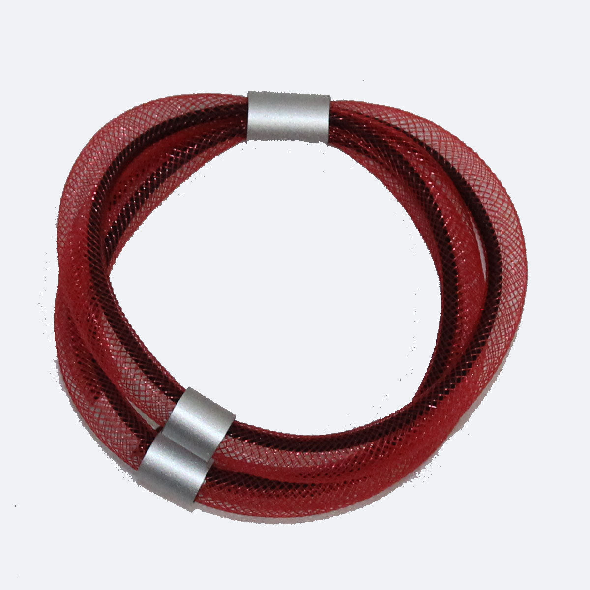 Christina Brampti Bracelet, Red/Silver