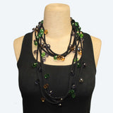 Jianhui London Necklace, Multi-Color Crystal
