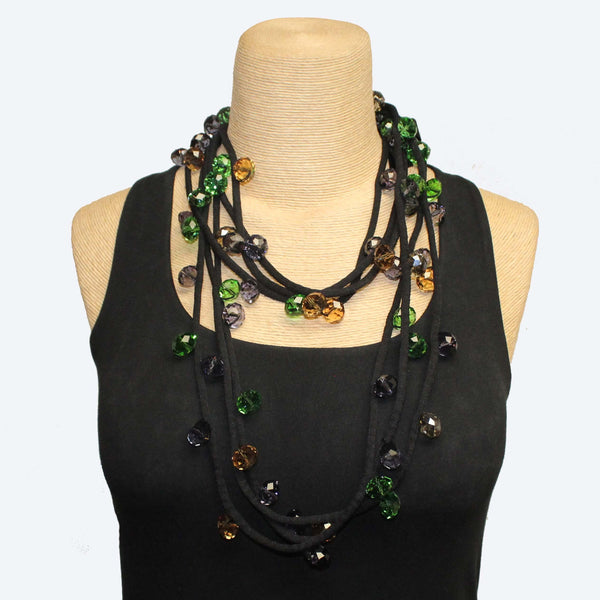Jianhui London Necklace, Multi-Color Crystal
