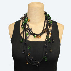 Jianhui London Necklace, Multi-Color Crystal