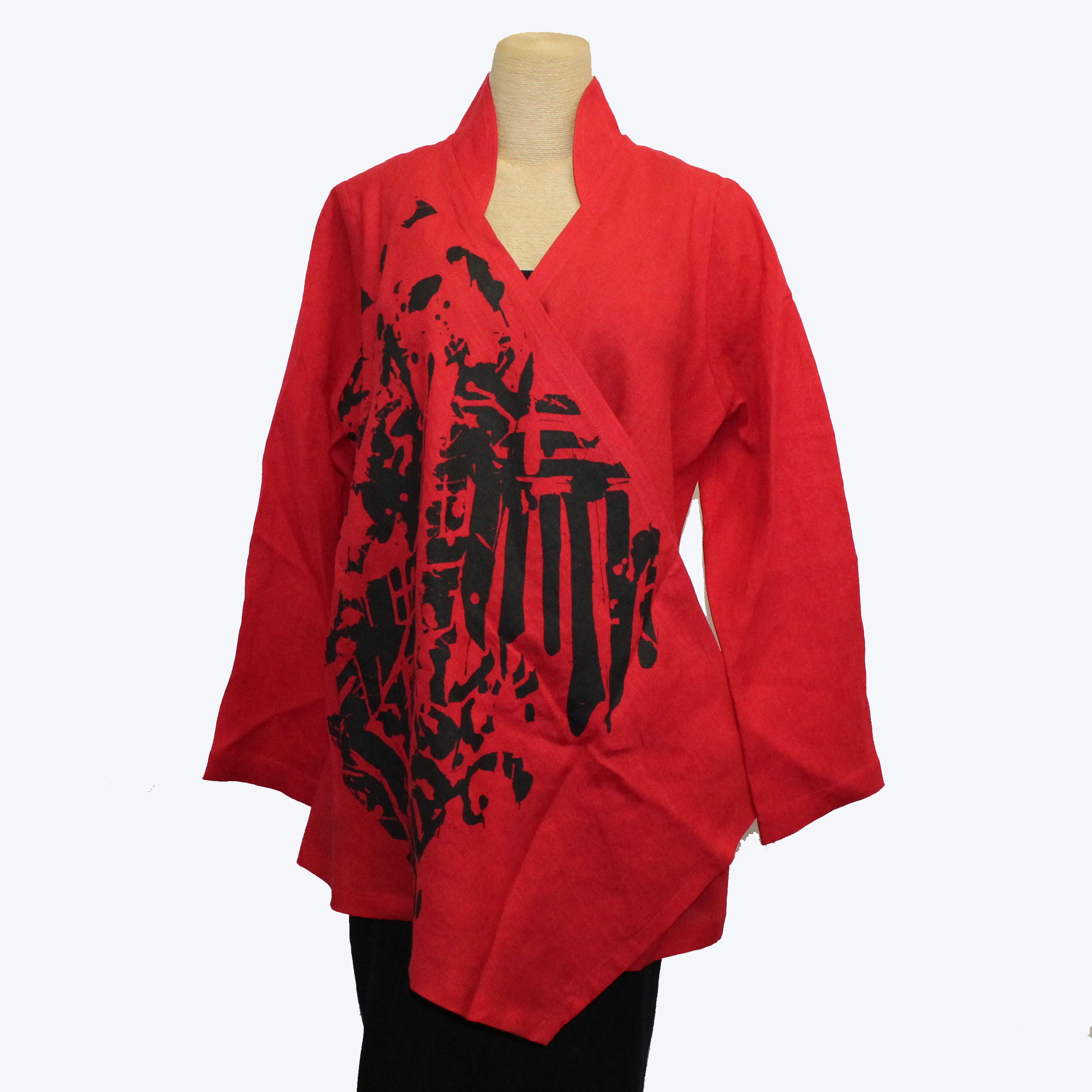Mara Gibbucci Jacket, Red/Black S
