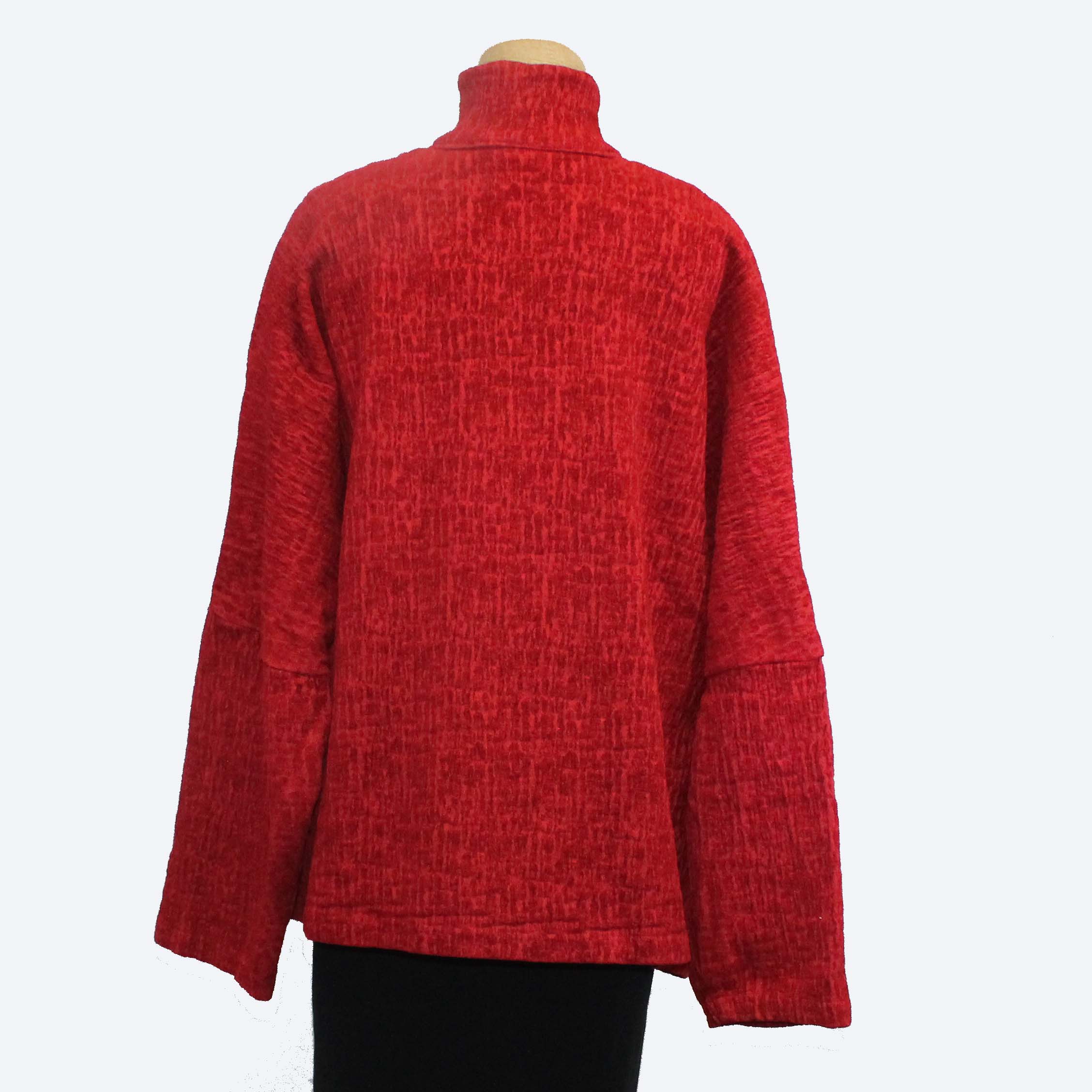 M Square Shirt, Point, Scarlet M/L & XL