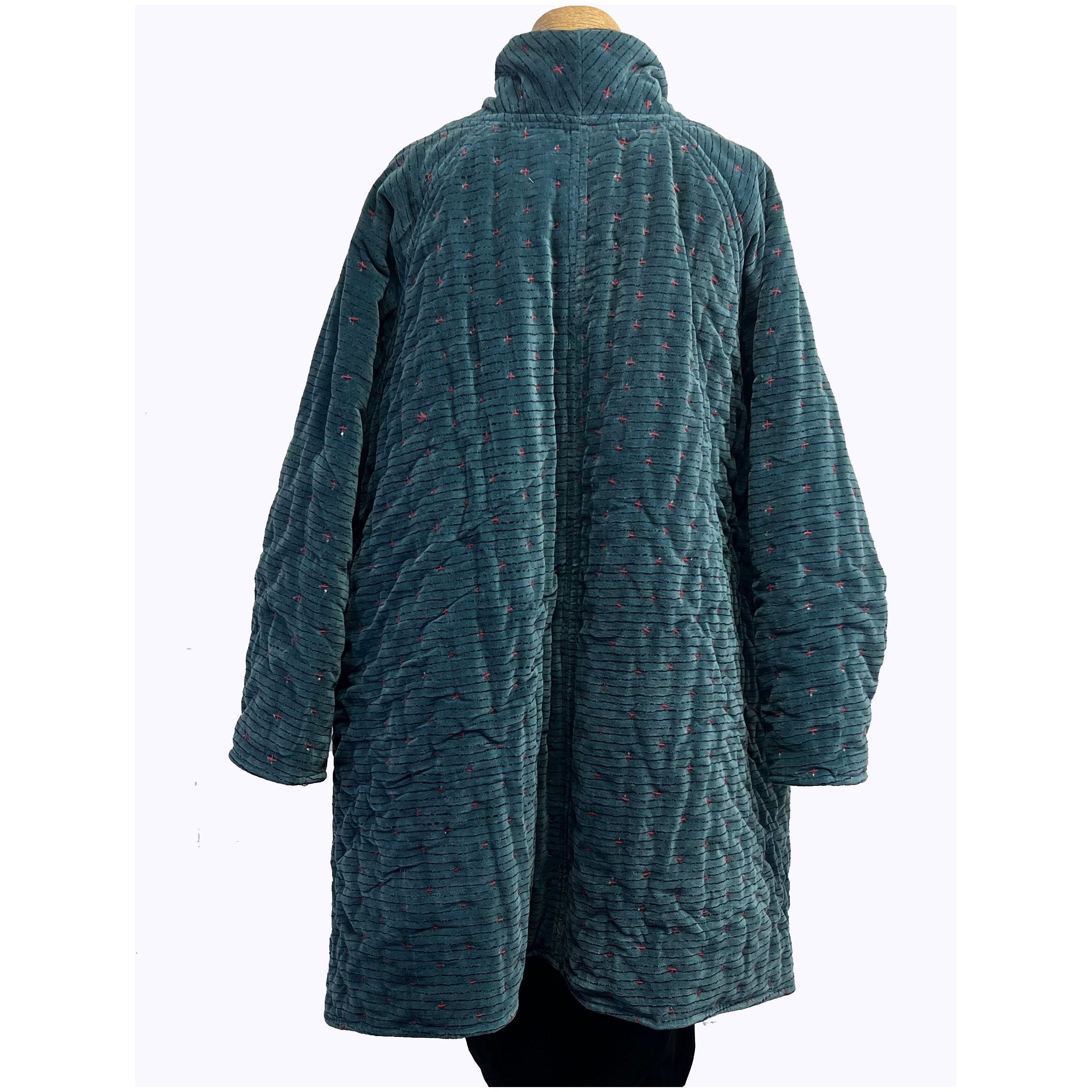 Neeru Kumar Coat, Teal XXL