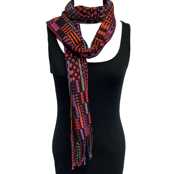 Muffy Young Scarf, New Wave-Vibrant, Violet