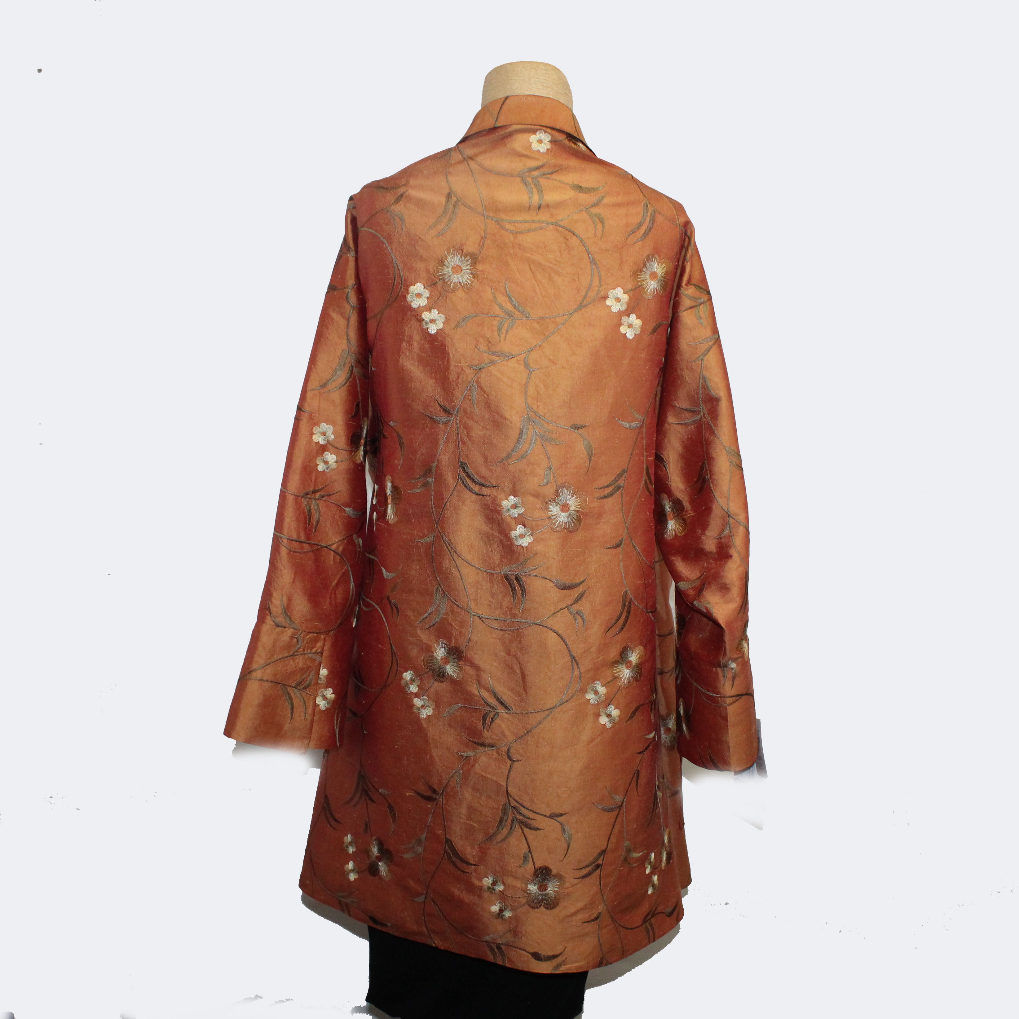 Teri Jo Summer Jacket, Glow, Copper/Green/White, M
