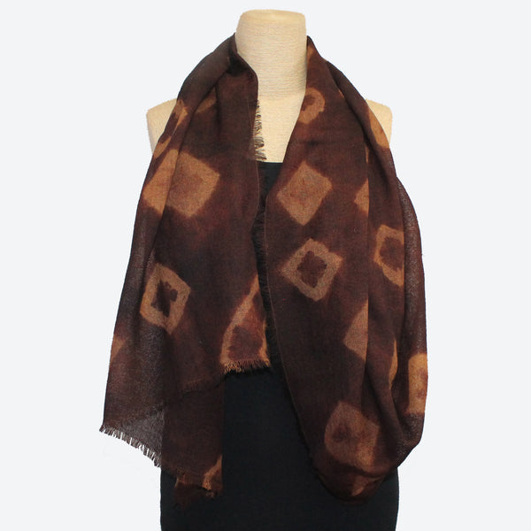 Teri Jo Summer Scarf, Japanese, Sienna/Amber