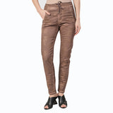 Alembika Pants, Stretch Jeans, Brown, XL