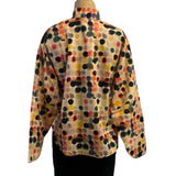 M Square Shirt, Tan/Multi-Color S/M & M/L