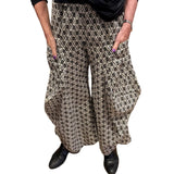 Dress To Kill Pant, Harem, Diamonte Cream/Black M/L