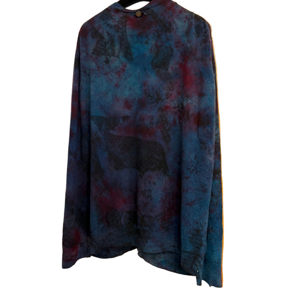 Galadriel Mattei Poncho, V-Neck, Midnight, OS, #1