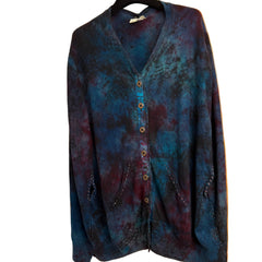 Galadriel Mattei Poncho, V-Neck, Midnight, OS, #1