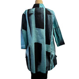 Adverb Shirt, Therefore, Aqua/Black L