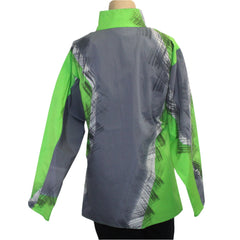 Kay Chapman Shirt, Issey, Fault Line, Lime & Green S