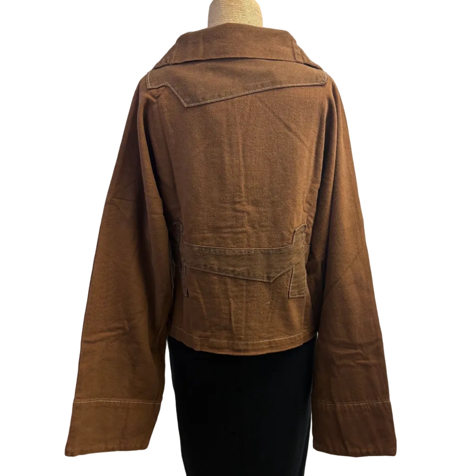 Cynthia Ashby Jacket, Pilot, Saddle, Brown S & M/L