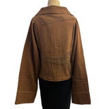 Cynthia Ashby Jacket, Pilot, Saddle, Brown S & M/L