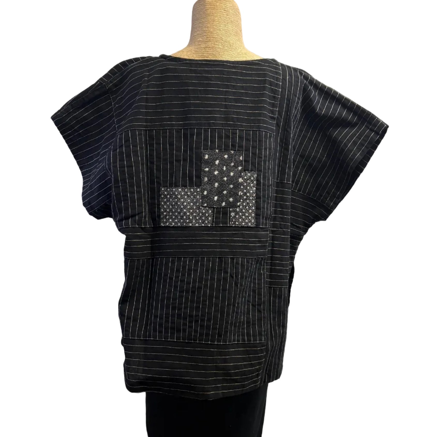 Yaza Top, Suree Summer, Black Patches M/L