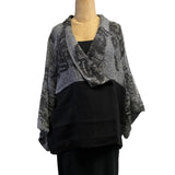 Igor Jacket, Cher, Black/Gray/White M & L