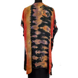 Doshi Vest, Shiori-Dyed Floating, Fire Brick, M/L