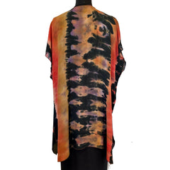 Doshi Vest, Shiori-Dyed Floating, Fire Brick, M/L
