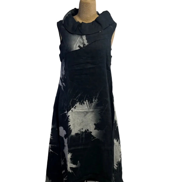Ingrid Munt Dress, Black/White XS & S