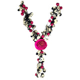 Lula Castillo Necklace, Lima, Pink Rose