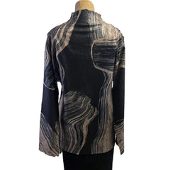 MC Oasis Shirt, Rocking, Tan/Teal/Black, XS/S