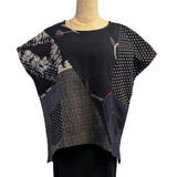 Yaza Topper, Kasur Patchwork, Black XS/S, M & L/XL