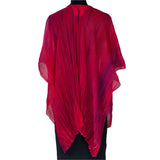 Doshi Wrap, Sheer Delight, Bright Red, OS