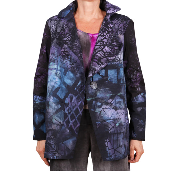 Tatiana Palnitska Jacket, Window Into The Night, S