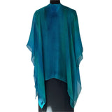 Doshi Wrap, Sheer Delight, Aqua, OS