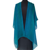 Doshi Wrap, Sheer Delight, Aqua, OS