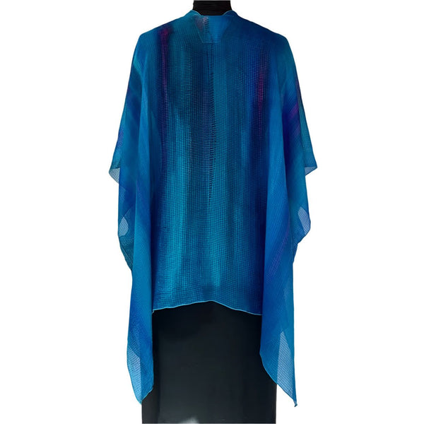 Doshi Wrap, Sheer Delight, Evening Blue, OS