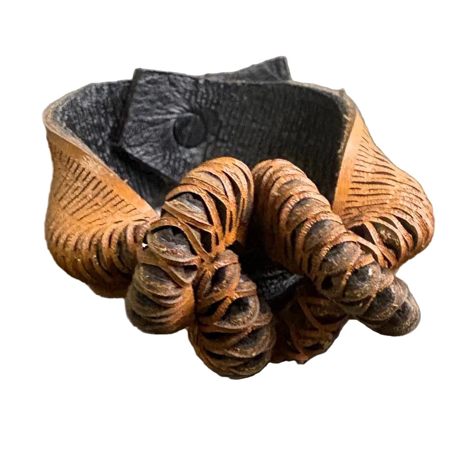 OroPoPo Bracelet, Rattlesnake, Caramel