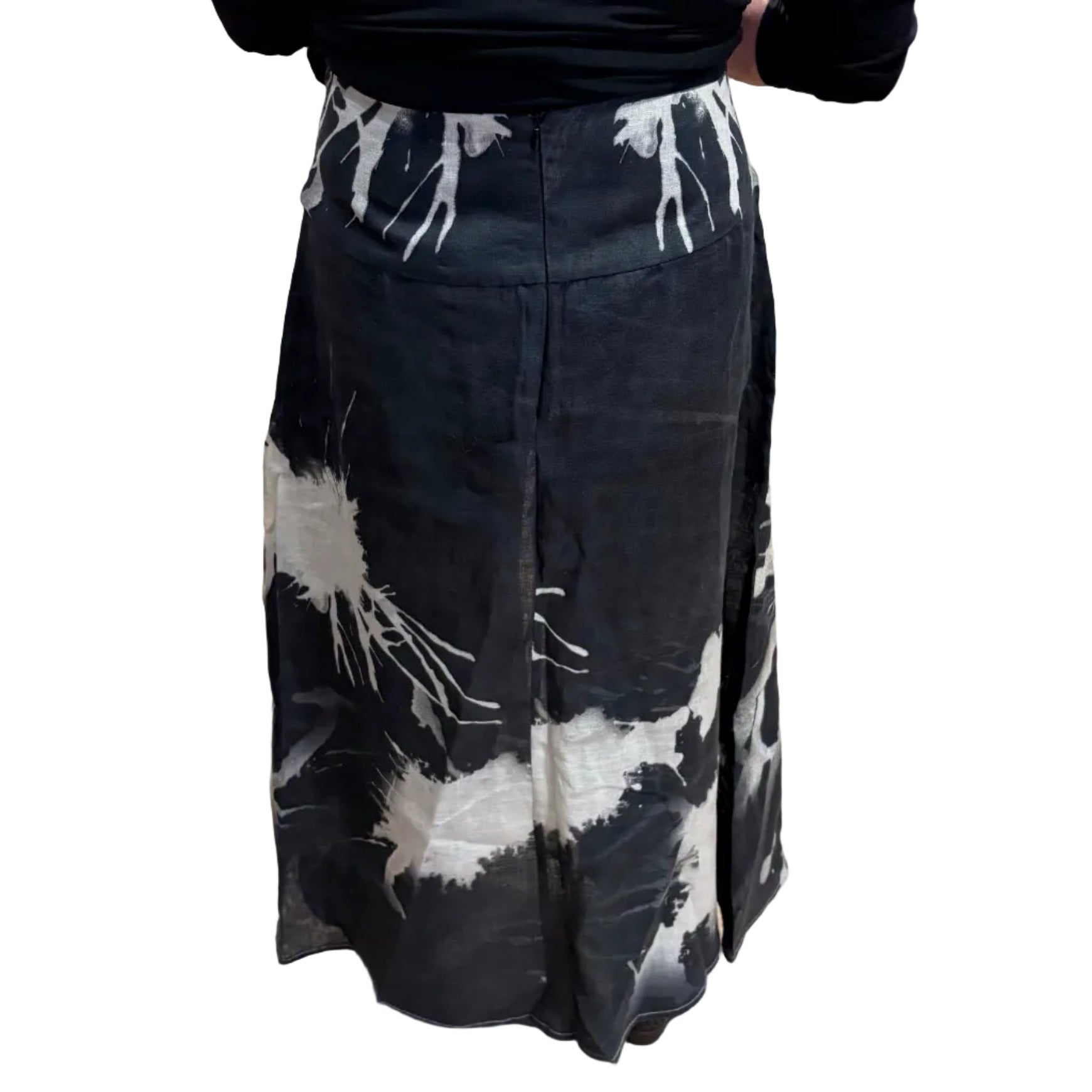 Ingrid Munt Pant/Skirt, Black/White S & M
